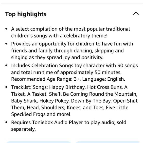 Celebration songs tonie - Picture 3 of 3